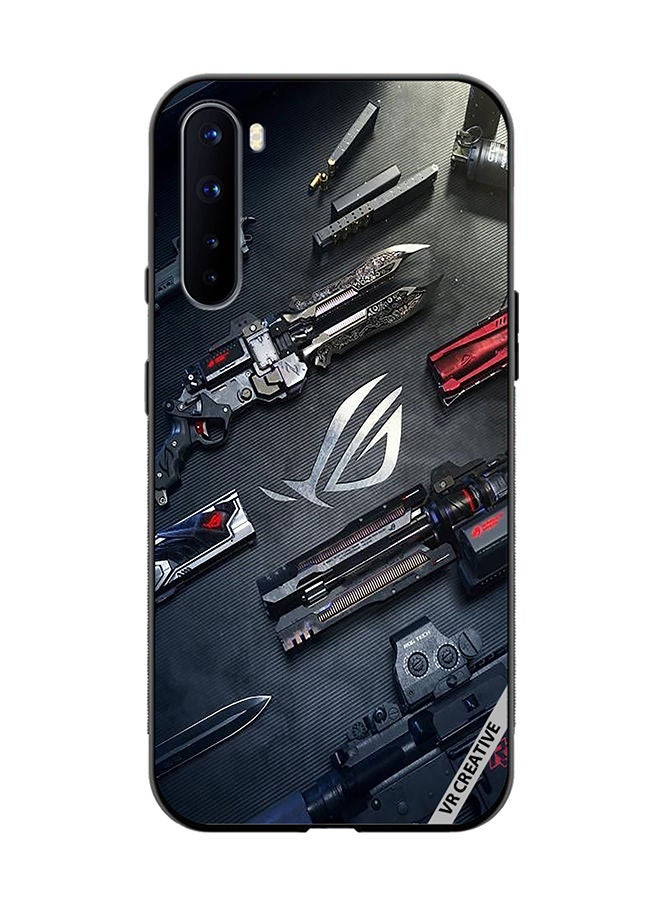 Protective Case Cover For OnePlus Nord Rog Asus Design Multicolour