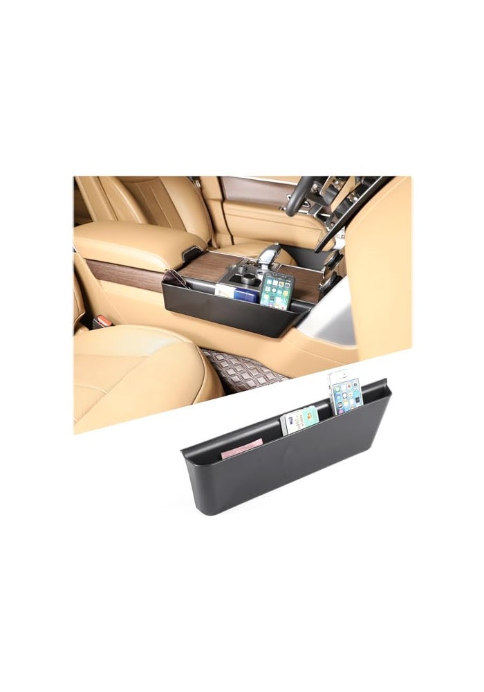 Heutamo Gear Shift Organizer Tray Compatible with Land Rover Range Rover Vogue Accessories 2023 2024 2025 2026Center Console Shifter Side Tray Storage Box Interior Accessories Passenger Side - Image 1