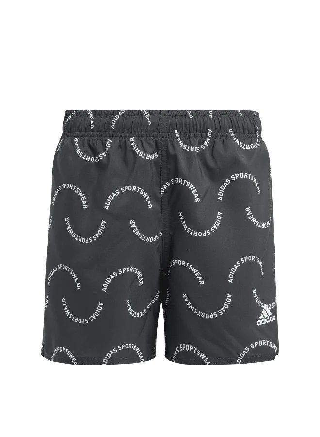 adidas Originals adidas Wve Clx Sl Kids Black Swim Swimwear 5-6Y