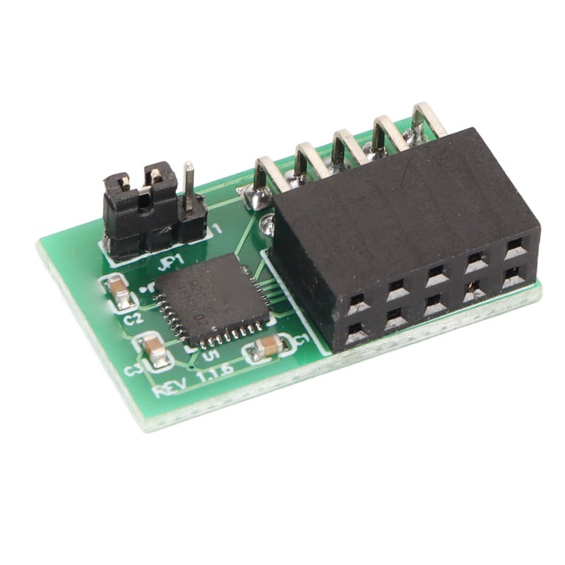 وحدة TPM 2.0 واجهة SPI عمودية مستقرة عالية الأمان شريحة 9670 وحدة SPI بـ 10 دبابير لـ SuperMicro AOM TPM 9670V S - Image 2