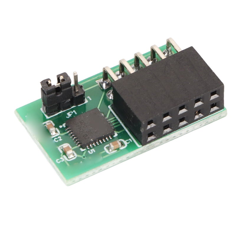 وحدة TPM 2.0 واجهة SPI عمودية مستقرة عالية الأمان شريحة 9670 وحدة SPI بـ 10 دبابير لـ SuperMicro AOM TPM 9670V S - Image 1