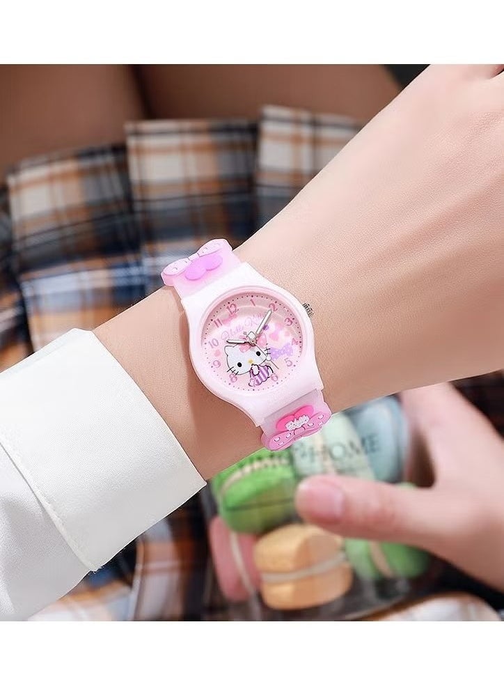 هالو كيتي Hello Kitty Cartoon Digital Watch  - Image 2