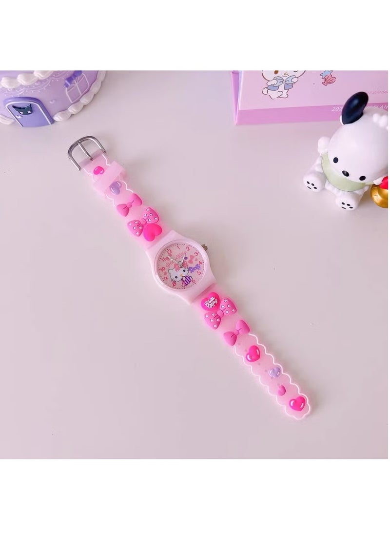 هالو كيتي Hello Kitty Cartoon Digital Watch  - Image 4