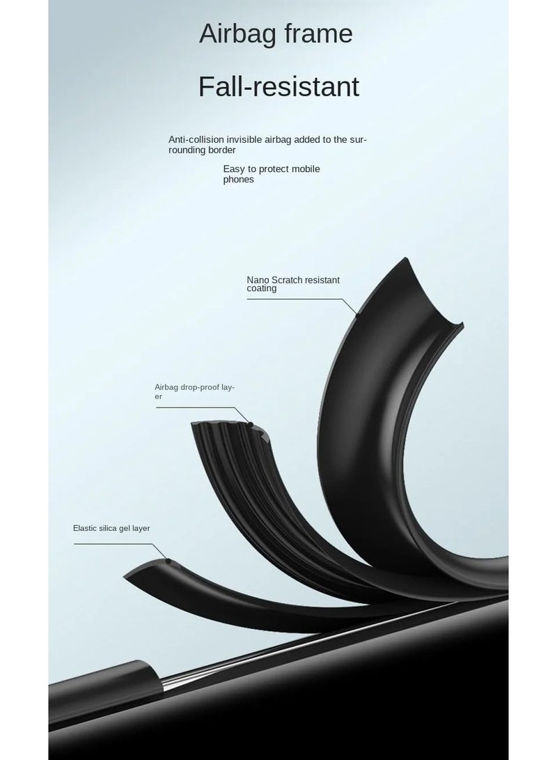 عام حافظة متوافقة مع ريلمي 12 برو بلس ، حافظة هاتف من الجلد العادي من السيليكون ماتي الوفير للصدمات لينة حافة غطاء لريلمي 12 برو بلس - Image 3