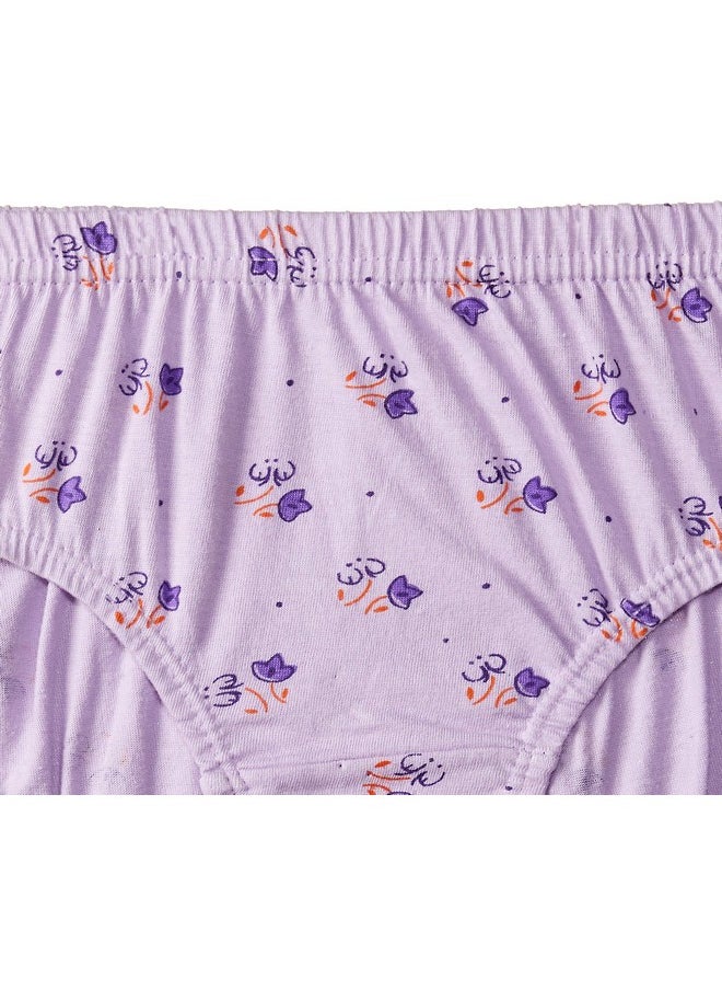 Bodycare - BODYCARE Girls Cotton Panty (Pack of 6) (E6601_Multicoloured_60_Multicoloured 5_4 Years-5 Years) (Color & Print May Vary) - Image 1