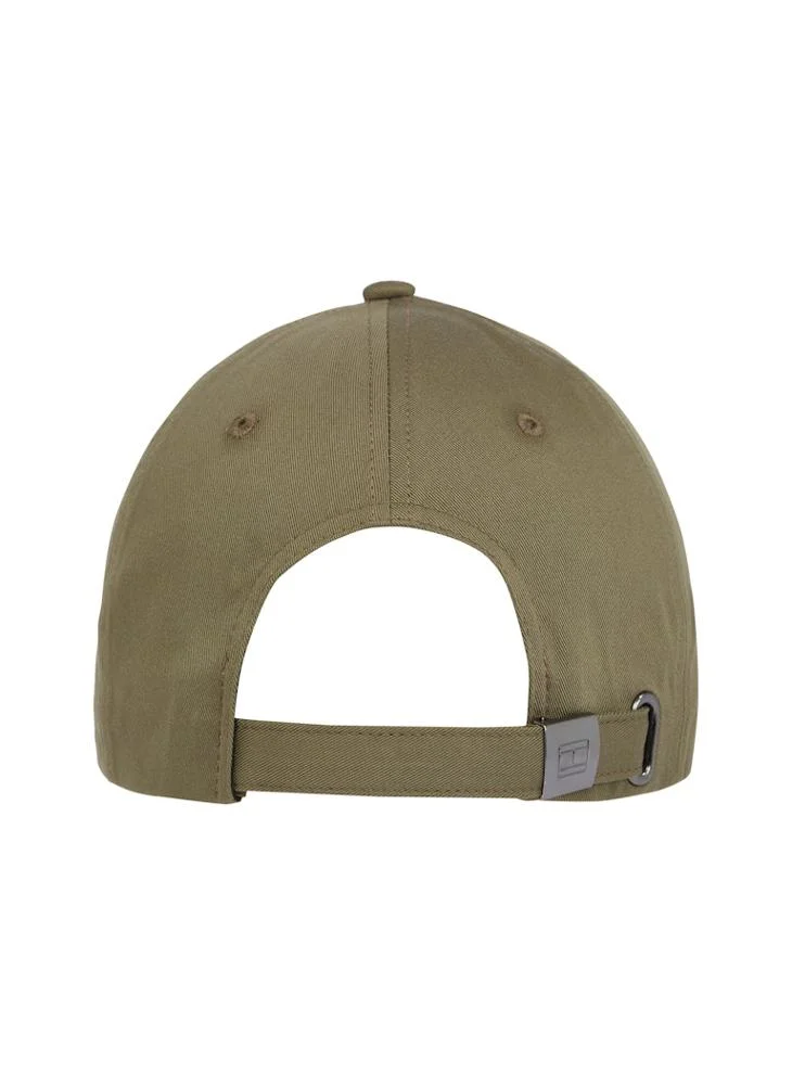 تومي هيلفيغر Logo Detailed Curved Peak Cap