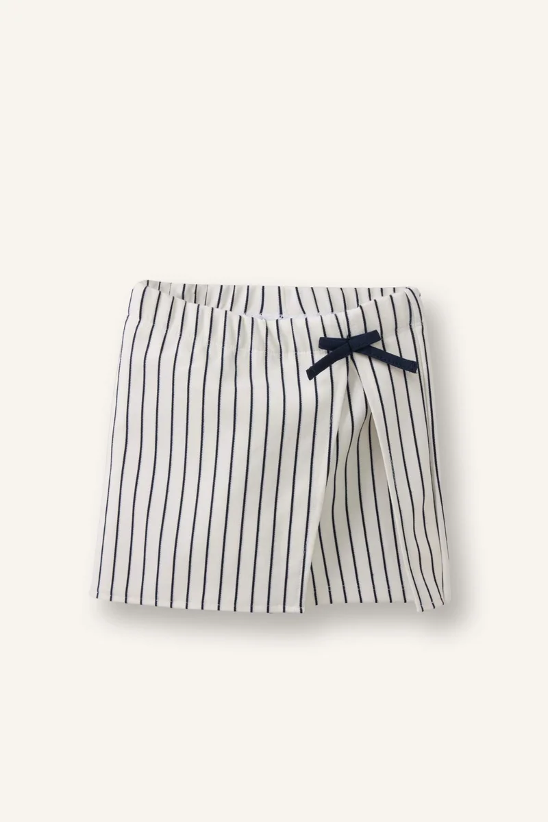 ديفاكتو Baby Girl 2 piece Regular Fit Crew Neck T-shirt and Skirt Set