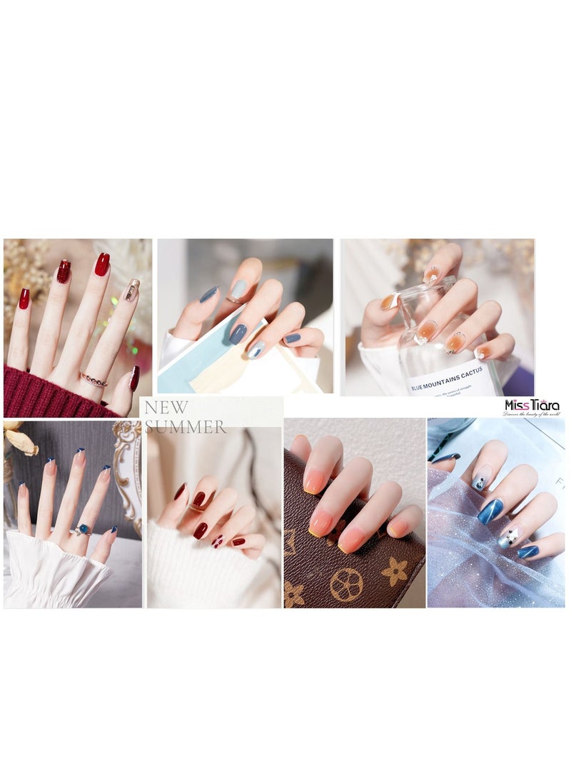 MissTiara طلاء أظافر جل بـ 6 ألوان بالأشعة فوق البنفسجية وLED A24 - Image 5