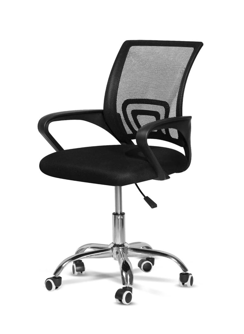 Ergonomic Office Chair Computer Chair Adjustable and Comfortable Rotating Chair with Lumbar Support, Suitable for Home Desks