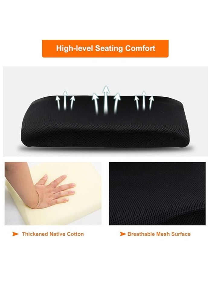 Ergonomic Office Chair Computer Chair Adjustable and Comfortable Rotating Chair with Lumbar Support, Suitable for Home Desks