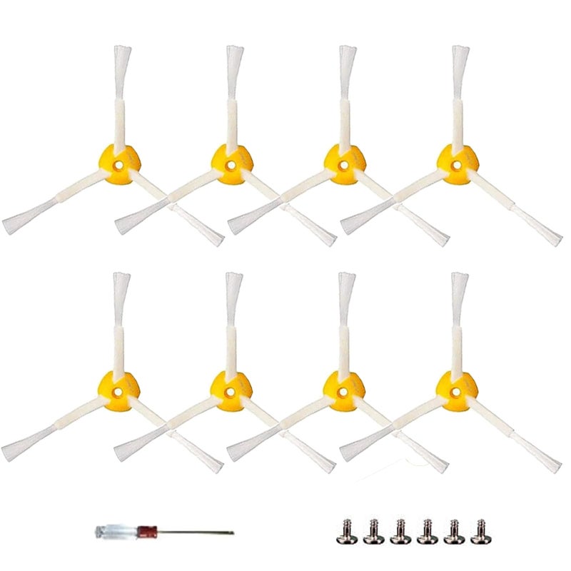 Dhoua 8 Packs Side Brush Replacement for IRobot Roomba 600 700 800 900 Series 960 980 985 860 870 877 880 890 891 895 805 761 770 780 790 614 650 665 671 675 690 Models - Image 1