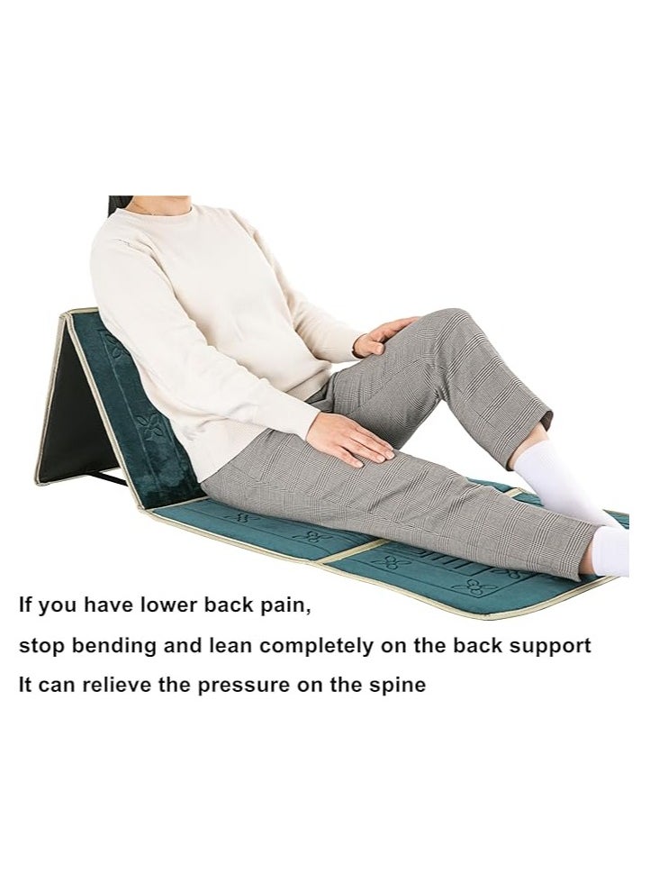 Generic Premium Soft Sajadah with Back Support - Padded Prayer Rug for Ultimate Comfort - Portable Travel Mat with Carrying Pocket - Plush & Foam Praying Carpet - Thick and Luxurious Prayer Mat  - Image 5