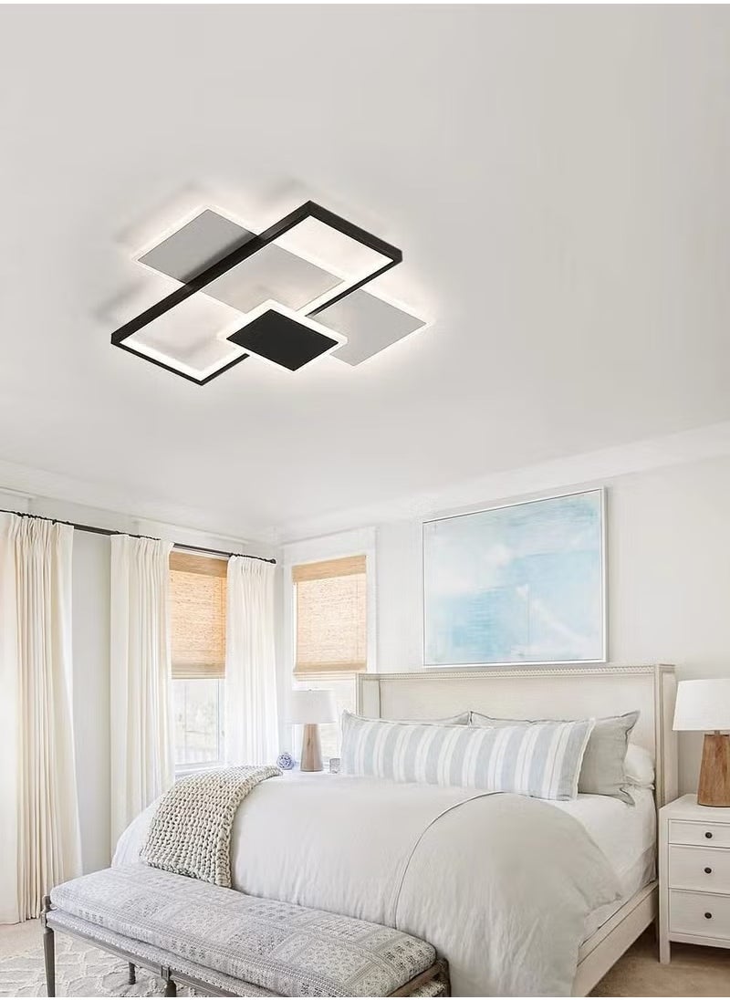 Modern LED Ceiling Light, 2700K-6500K Dimmable LED Ceiling Light with Remote Control  - Image 2
