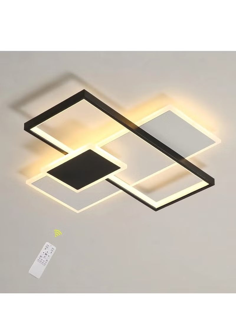 Modern LED Ceiling Light, 2700K-6500K Dimmable LED Ceiling Light with Remote Control  - Image 5