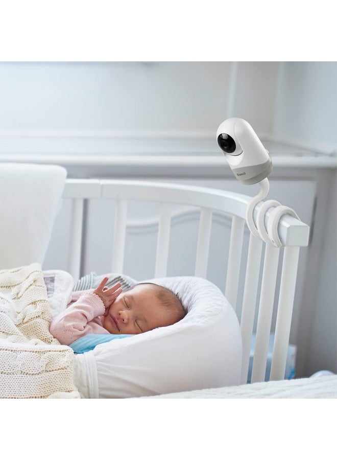 HOLACA Flexible Twist Mount for Hellobaby HB6550/HB65/HB66/HB248, Blemil Baby BL9052-2,JUAN2215 and VTimes302 Baby Monitor Camera Stand Bracket for Crib Without Tools or Wall Damage(Twist Mount) - Image 2