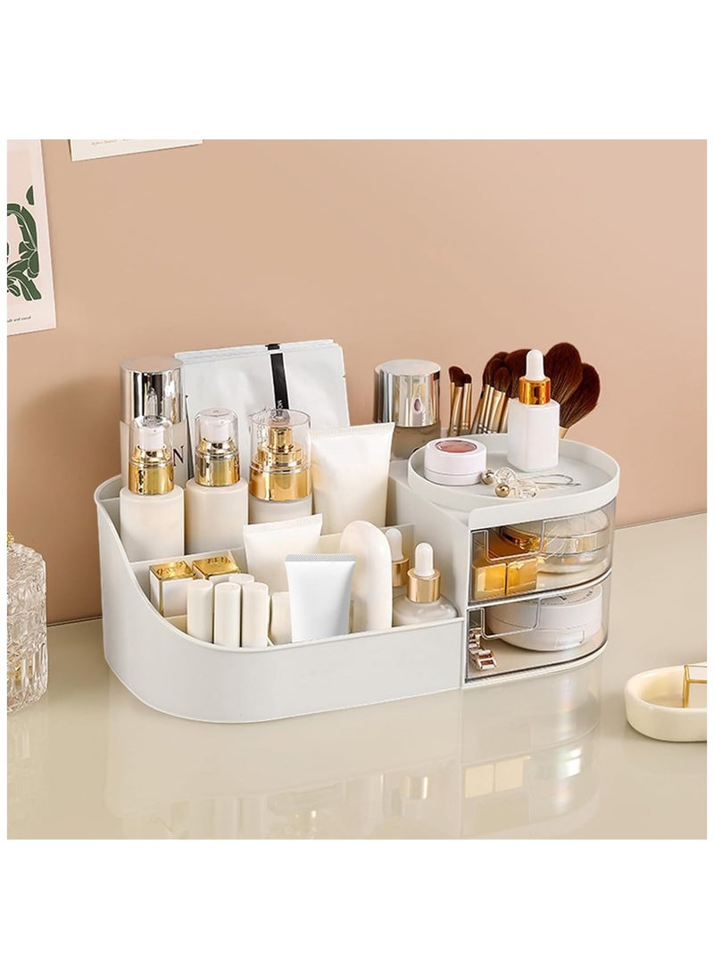 ARCOON - Practical Multifunctional Makeup Organizer with Drawers and Dust Protection, Perfect for Dressing Tables, Bathrooms, and Living Rooms - Image 1