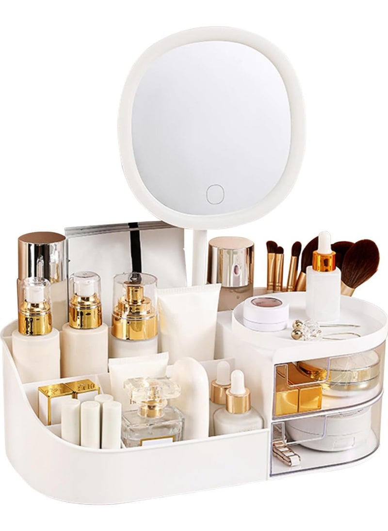 ARCOON - Practical Multifunctional Makeup Organizer with Drawers and Dust Protection, Perfect for Dressing Tables, Bathrooms, and Living Rooms - Image 1