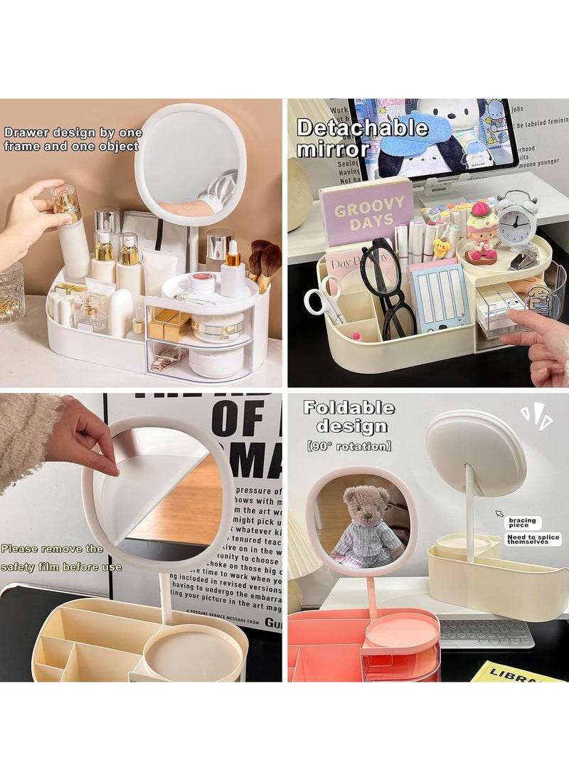 ARCOON - Practical Multifunctional Makeup Organizer with Drawers and Dust Protection, Perfect for Dressing Tables, Bathrooms, and Living Rooms - Image 1