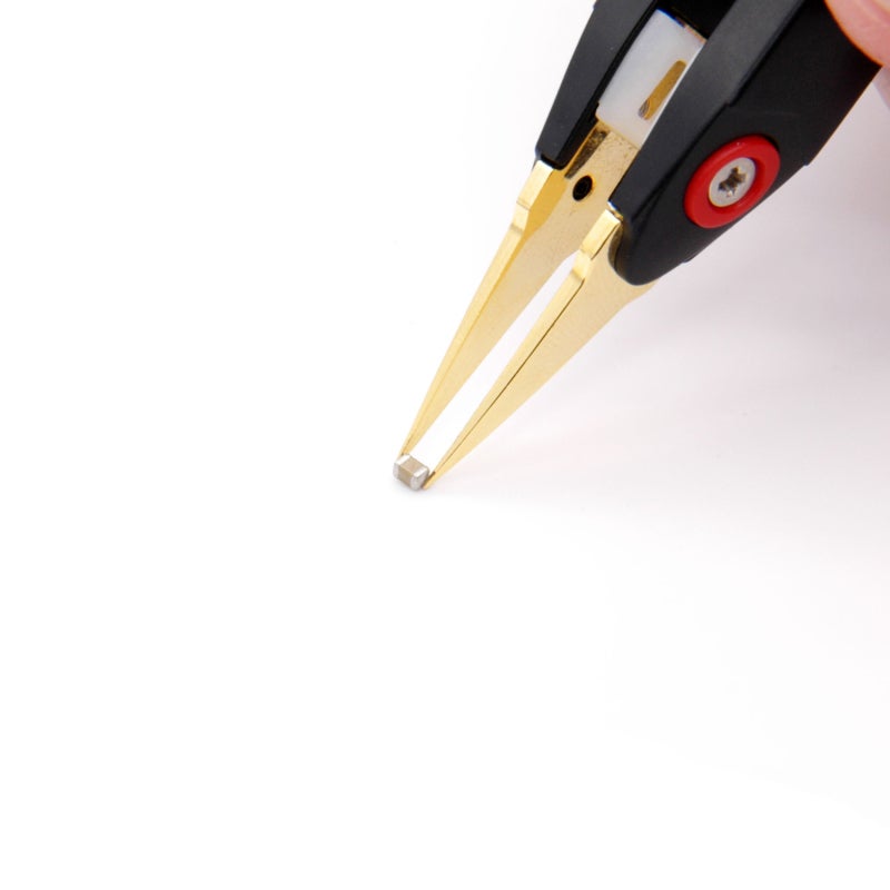 Digital Tweezers: 3-Section Split Structure OLED Screen 360-Degree Adjustable Window - Intelligent Attitude Judgment Hidden Touch Buttons for Electronic Component Testing & Precision Measurement - Image 5