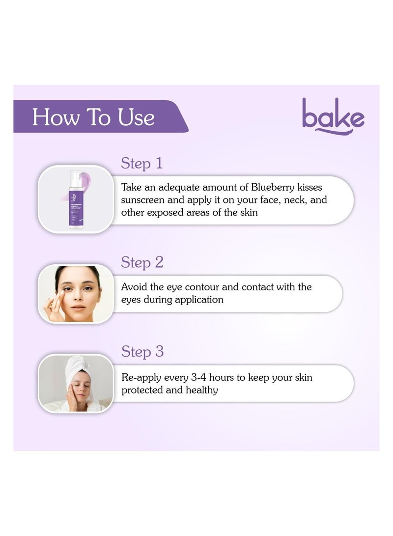 BAKE 100% Mineral Water Resistant Sunscreen SPF 70 PA+++ with 2% Kojic Acid, Alpha Arbutin & Niacinamide for Pigmentation, Dark Spots & Tan Removal | Broad Spectrum Sunscreen | Anti-Pigmentation, No Whitecast & Lightweight | 100g - Image 5