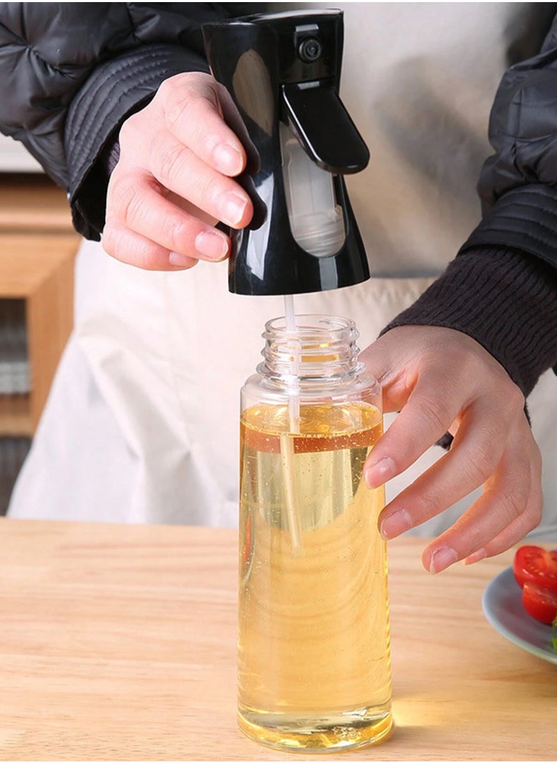 Generic High-Pressure Nozzle Oil Spray Bottle - 200ml Durable Food-Grade Glass for Healthy Cooking, BBQ, Frying, Salad, Travel - Ergonomic Non-Slip Handle, Wide Mouth Design, Leak-Proof  - Image 5