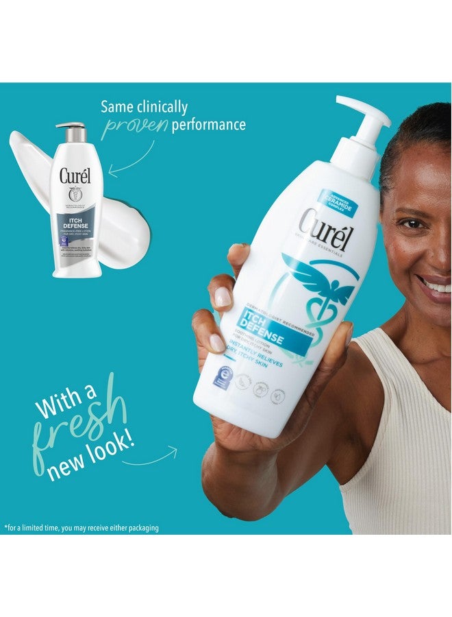 Curel Itch Defense Calming Body Lotion, Moisturizer for Dry, Itchy Skin, Body and Hand Lotion, with Advanced Ceramide Complex, Pro-Vitamin B5, Shea Butter, 20 Oz - Image 2