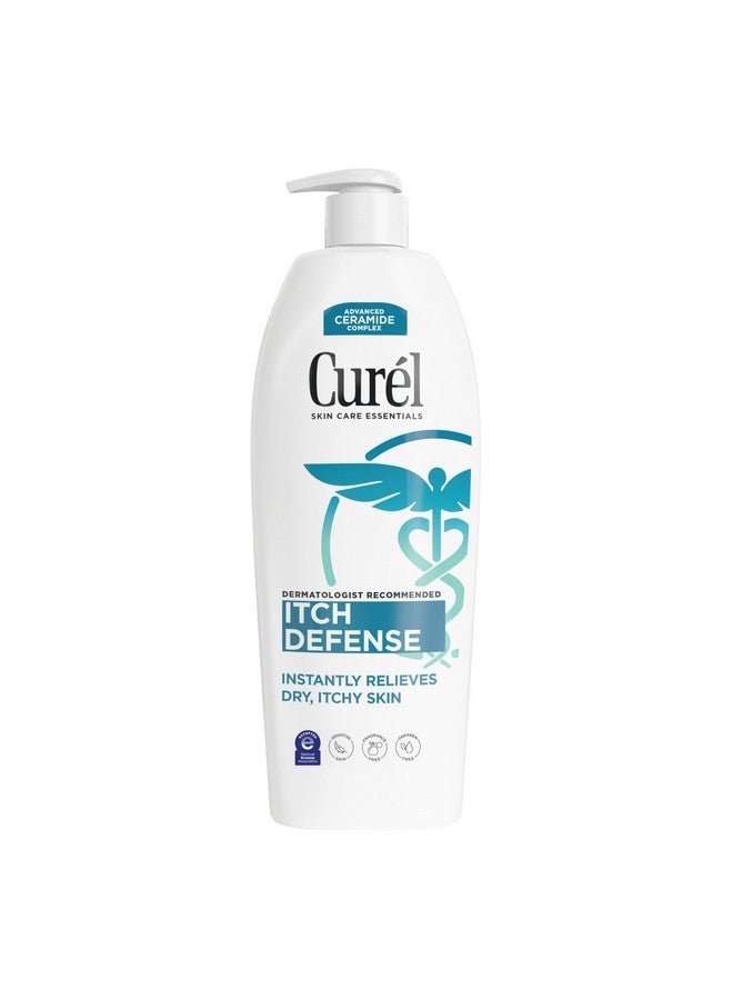 Curel Itch Defense Calming Body Lotion, Moisturizer for Dry, Itchy Skin, Body and Hand Lotion, with Advanced Ceramide Complex, Pro-Vitamin B5, Shea Butter, 20 Oz - Image 1