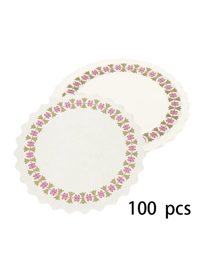 100 Parchment Paper Sheets for Food, Sandwich Wrapping Paper, Greaseproof and Non-Stick Paper, Food Basket Liner for French Fries, Fried Chicken, Hamburgers, Cakes, Suitable for Picnics and Parties  - Image 5