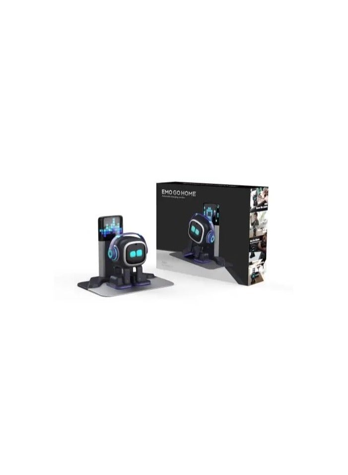 Living.ai Emo Go Home – Smart AI Desktop Companion Robot with Voice Commands, Face Recognition, Emotions, Charging Dock & Games - Image 3