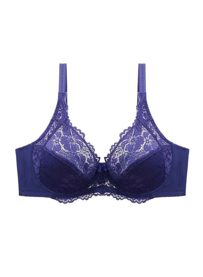 Women's Plus Size Bra Lace Push Up Comfortable Bra European And American Plus Size Underwear