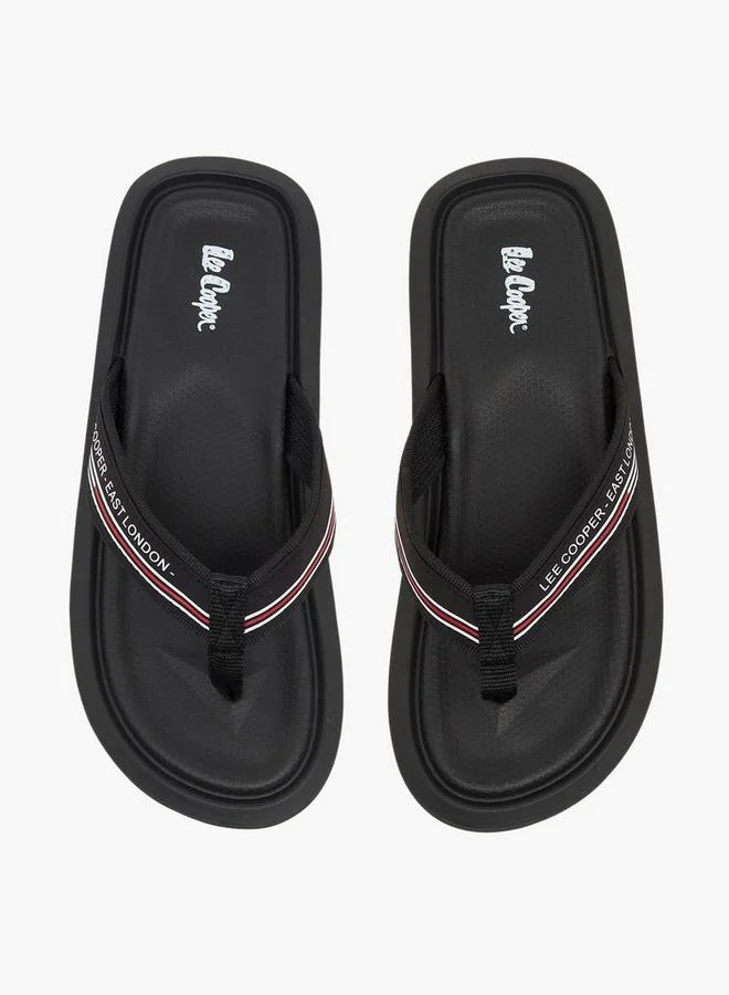 لي كوبر Men Striped Flip-Flops