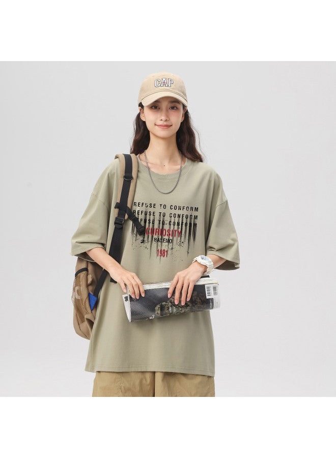 Baleno trendy Printed T-shirt - Unisex Summer Comfort Essential Casual Short Sleeve Top - Image 2