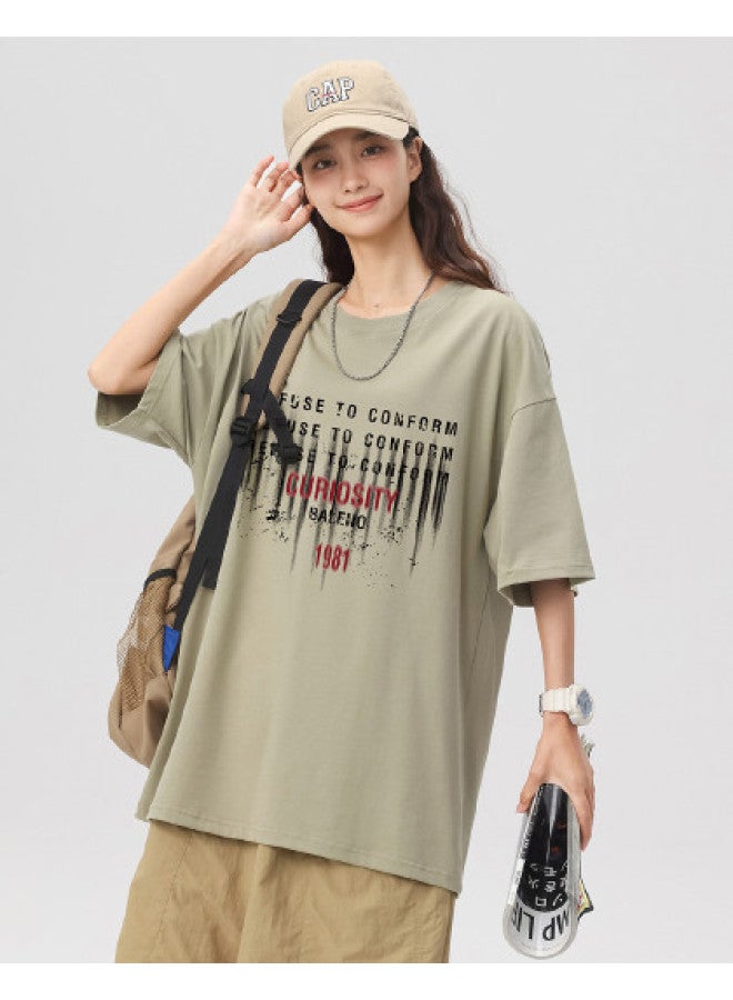 Baleno trendy Printed T-shirt - Unisex Summer Comfort Essential Casual Short Sleeve Top - Image 1