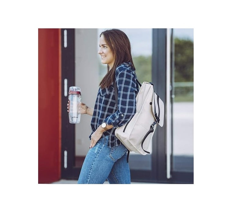 Hama Laptop Backpack 15.6 Inch / 40 cm (Laptop Bag for Men and Women, Lightweight Backpack Made of Water-Repellent Material, with Tablet Compartment, Adjustable Shoulder Straps and Trolley Strap) - Image 4