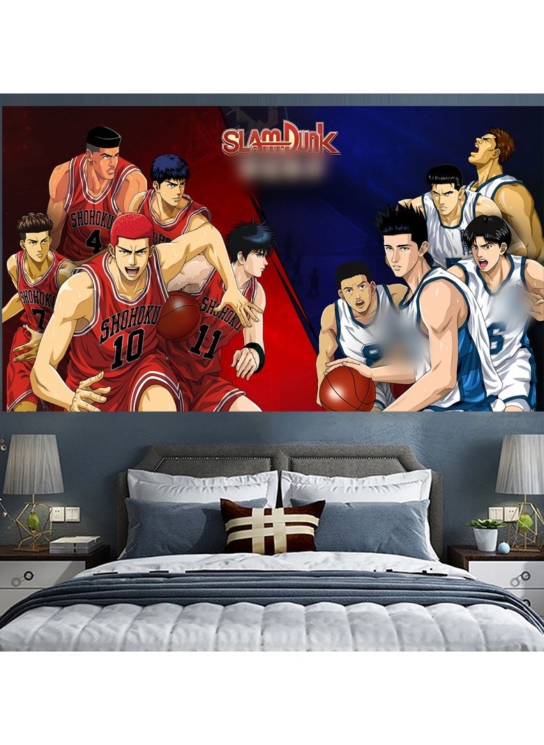 KUYING New Slam Dunk Master Extra Large Room Bed Decoration Wall Cloth 