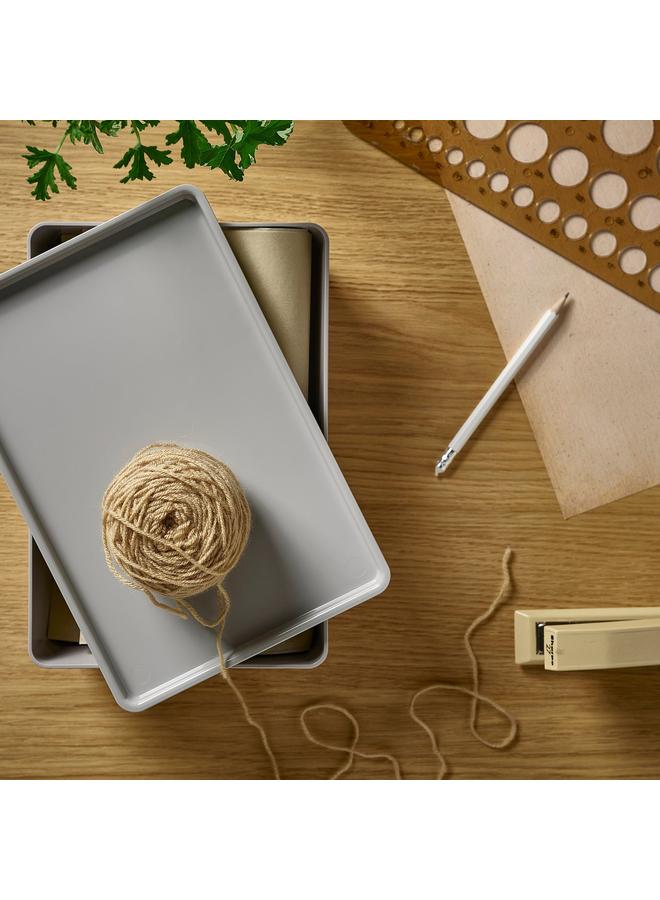 Zaboon Lid, Light Grey, 18X26 Cm - Image 2