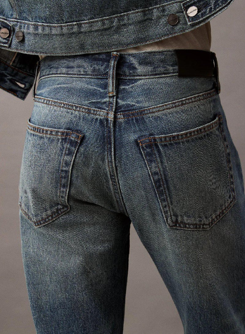 CALVIN KLEIN Relaxed Selvedge Jeans - Image 2