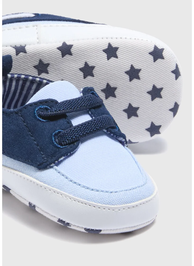 Matalan Baby Blue Boat Shoes