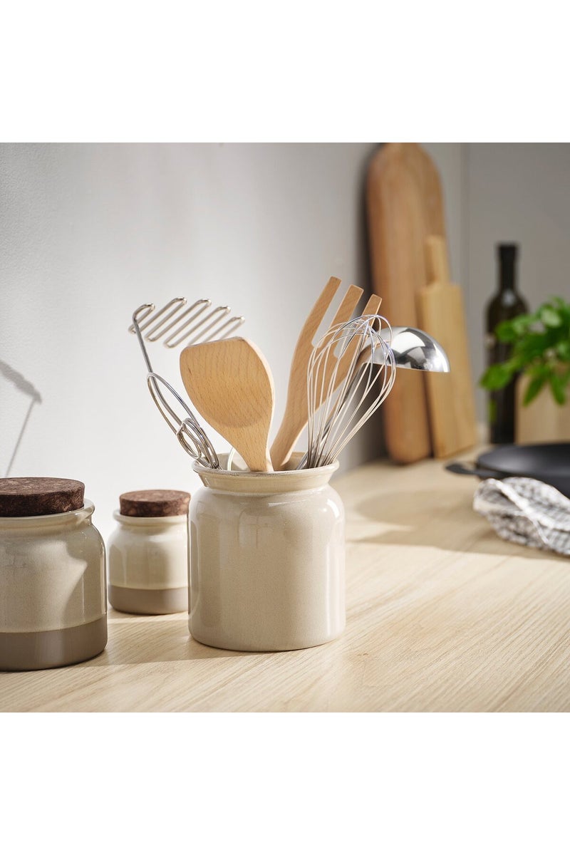 Utensil holder, beige, 15 cm - Image 2
