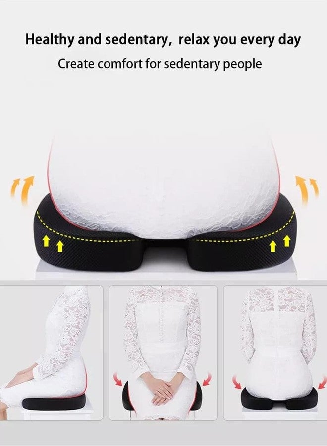 Backfit ® | Coccyx, Tailbone, Sciatica, Lower Back Support and Pain Relief Seat Cushion with Removable Cover Fits Most Desk, Computer Chairs and Car… - Image 3