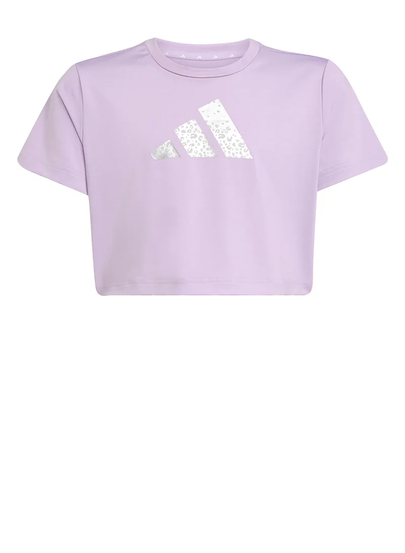 Adidas Youth Training Essential Glam Printed T-Shirt