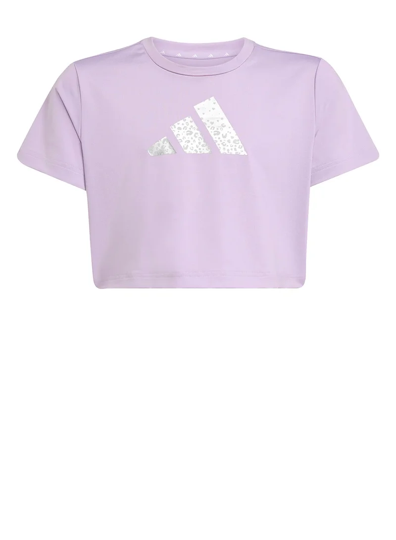 Adidas Youth Training Essential Glam Printed T-Shirt