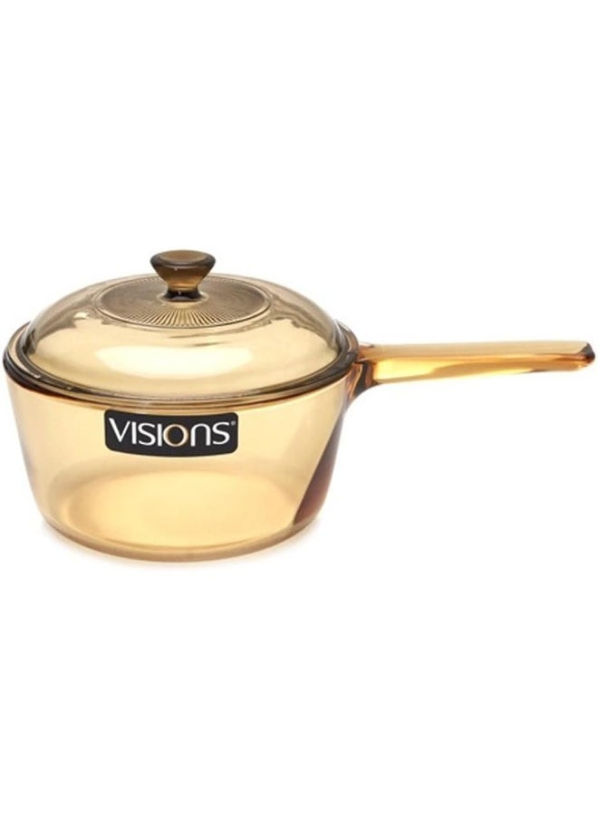 Vision - 1.0L Cl1 Cvd Saucepan Amber 1X1 (Vsp-1) Vision - Image 1