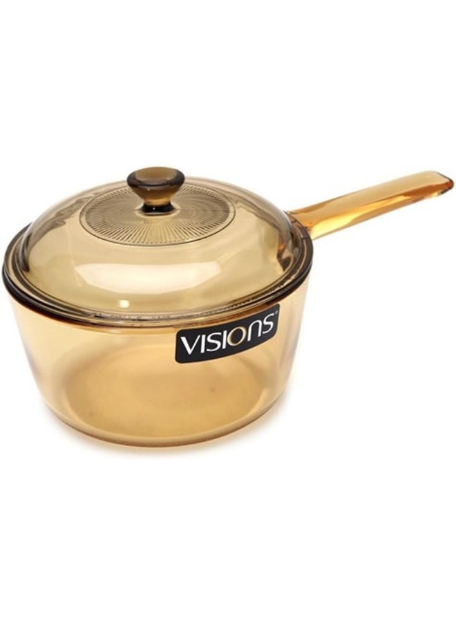 Vision - 1.0L Cl1 Cvd Saucepan Amber 1X1 (Vsp-1) Vision - Image 1