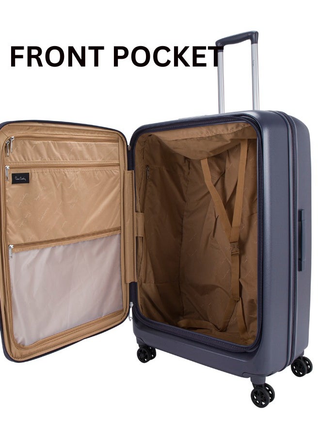 pierre cardin - Pierre Cardin Luggage Lightweight Suitcase for Travel, - Image 1