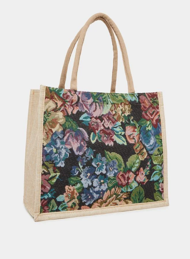 Styli Styli Floral Design Handbag