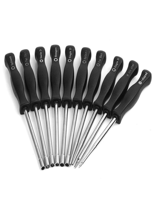 جيترون مجموعة مفكات أدوات تنظيف المكربن، مكونة من 10 قطع، لضبط المكربن الشائع ثنائي الأشواط، وضبط المكربن الصغير للمحرك - مجموعة المكربن - Image 4