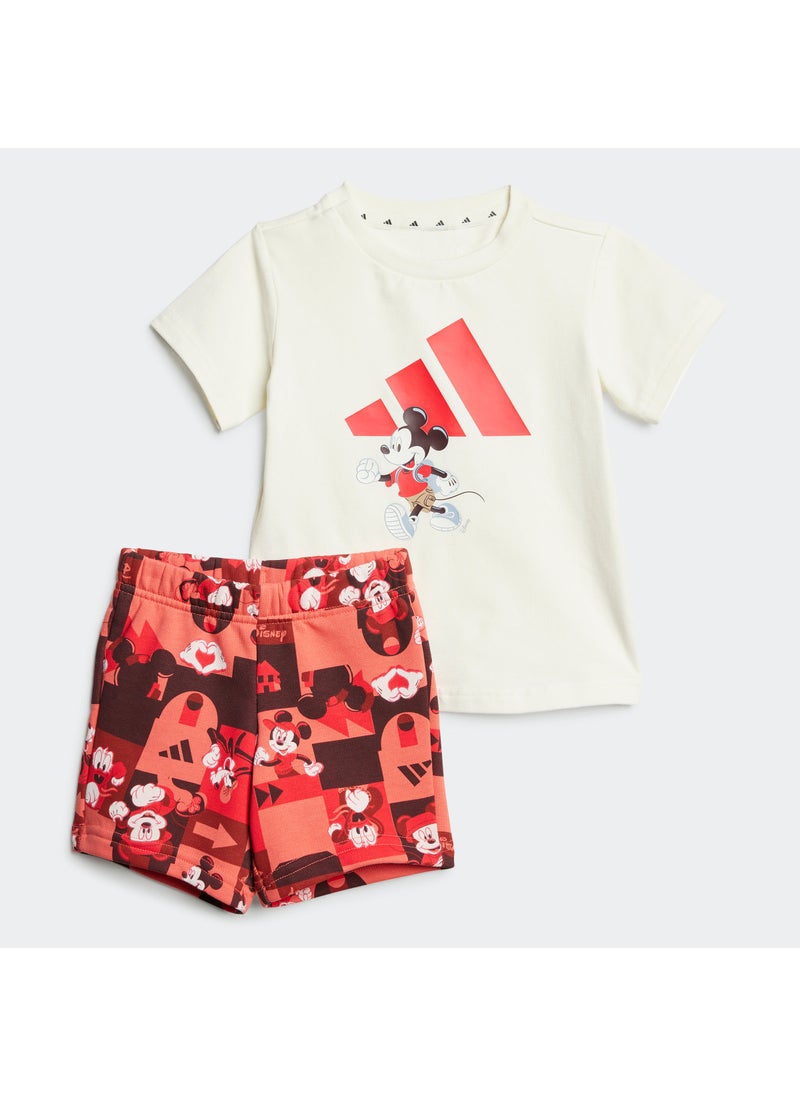 Adidas - Infant Mickey Mouse Printed T-Shirt Set - Image 1