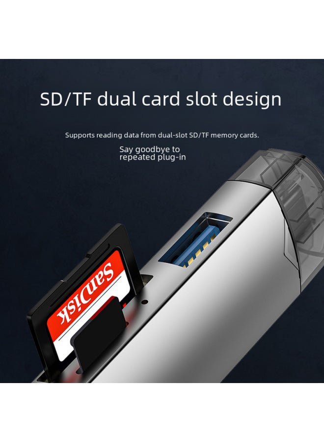 Neutral Private Model Type-c3.0 Card Reader For Android Usb Mobile Phone Computer Multi-function Otg Function - Image 3
