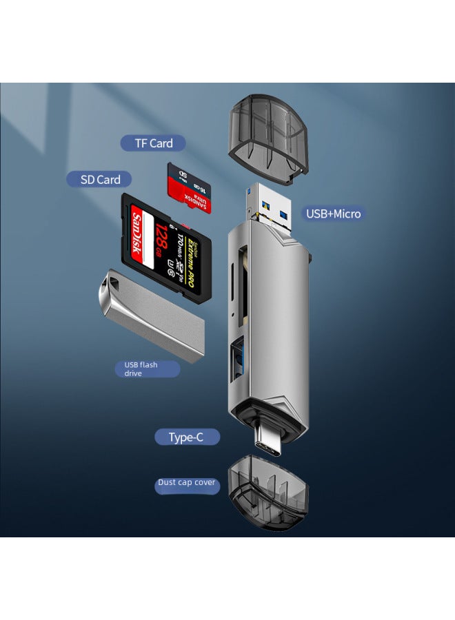 Neutral Private Model Type-c3.0 Card Reader For Android Usb Mobile Phone Computer Multi-function Otg Function - Image 2